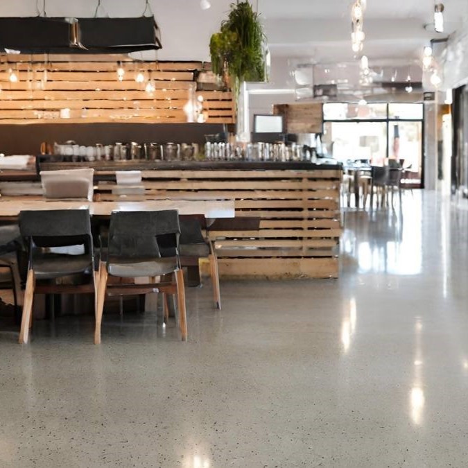Commercial concrete floor Oxford